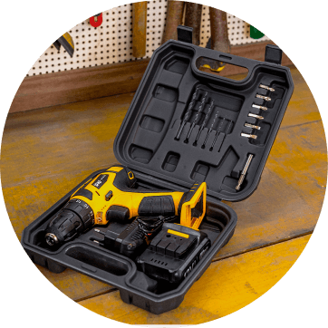 Maleta e acessórios